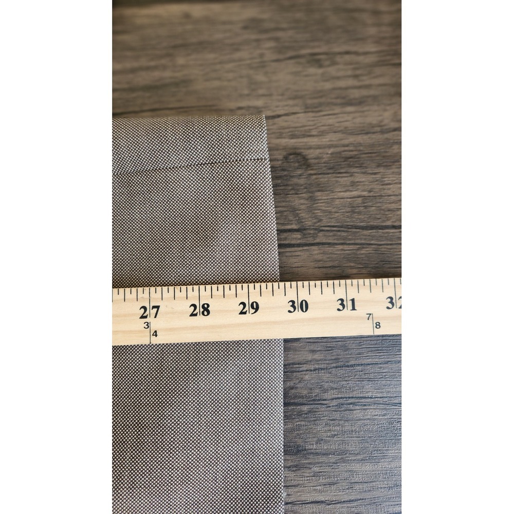 Baroni Super 150s Tan Brown Micro Pattern Suit 44S Jacket 40X26 Pants 100% Wool - Picture 8 of 16